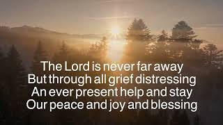 Sing Praise to God ~ New Freedom Quartet ~ lyric video