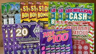 $110 North Carolina Lottery Scratch-Offs!🚂Can We Stay on the Winning Train?🚂