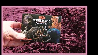 Review DnD Monster Cards Challenge Rating (CR) 6-16