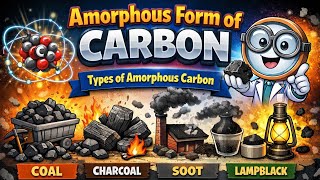 Worksheet on Amorphous form of carbon | learn with Multi Edu Hub