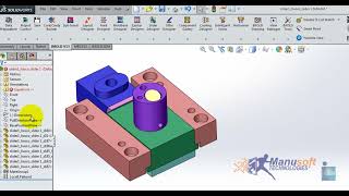 iMold for Solidworks TUTORIAL -- 09 Slider Lifter Design