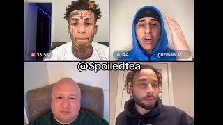Flyy Souljah, Lindo, Lawyer & Guzman live 4/10- Talk about Kayla #flyysouljah #Lindo #Spoiledtea