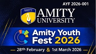 Harrdy Sandhu Live performance at Amity University Noida  in Amity Youth Fest 2026 AFY2026