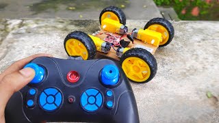 HOW TO MAKE RC CAR AT HOME | BEST SCHOOL SCIENCE PROJECT |