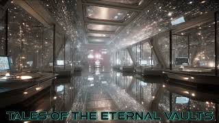 Tales of Eternal Vaults VIII | The Crystal Veil- Sci-Fi Ambient Music for Study, Relax, Focus -NO AI
