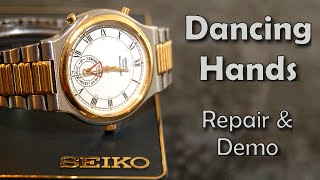 Seiko Dancing Hands repair and demo