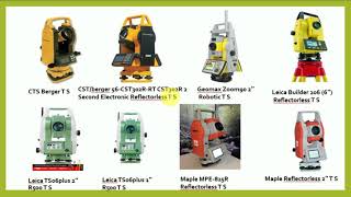 Surveying Lecture-5 Modern Equipments for Surveying Works