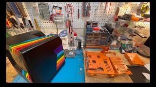 Sunday Retro Repair Show #MARCHintosh 🔨 What A Orange Frame Lets Reassemble The A-Team Mac