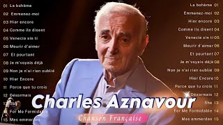Collection des meilleures chansons de Charles Aznavour pour les fans