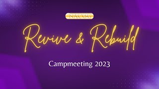 Sunday Aug 6th, 7pm | 107th Annual Camp Meeting