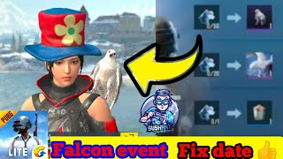 🔥New Falcon event🔥 in PUBG lite release date🔥 | How to get falcon in PUBG lite | GYRO BoY