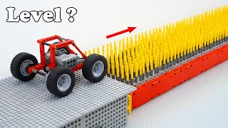 Challenge LEGO Cars vs 1000 Spikes Road | Smart Lego