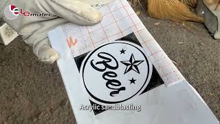 Fine Detail Sandblasting with LEMATEC – See the Before & After!
