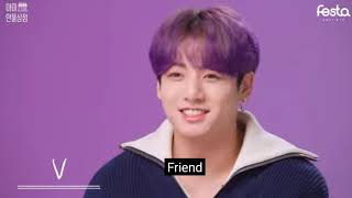 BTS members say whom V is to them