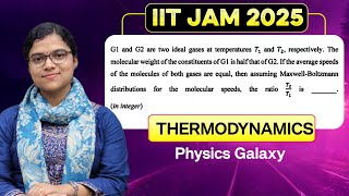 IIT JAM 2025  Solution || Thermodynamics @physicsgalaxy1537 #iit #iitjam #gate #tifr #jest #pgt #ugc