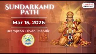 Sundarkand Path | Brampton Triveni Mandir | March 15 2026