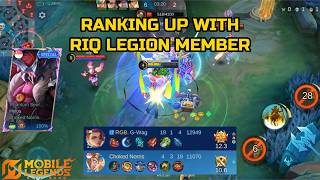 Ranking Up With Riq Legion Member | Mobile Legends: Bang Bang - 20260605