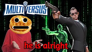 Reacting to the Agent Smith MultiVersus Trailers - Waffle Reacts