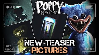 New TEASER IMAGES and New SCREENSHOTS with New AREAS - Poppy Playtime Remake