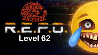 REPO Level #62 Super Moon - Quái max cấp dí té khói #horror #repo #horrorgame #ziczuize
