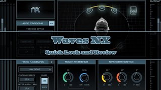 Waves NX - Virtual Monotoring Plugin - Quick Look and Review