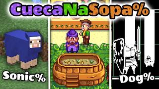 As Speedruns (oficiais) mais ESTRANHAS dos jogos!