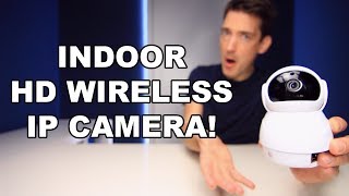 FULL HD WIFI IP INDOOR CAMERA REVIEW!