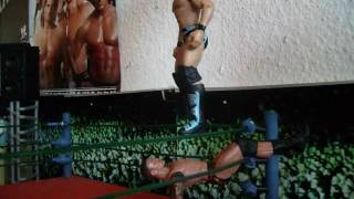 JERICHO HITS A AWSOME BIG STOMP ON ORTON