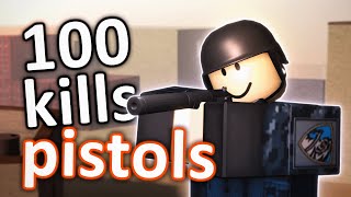 The PISTOL GRIND is BACK! Getting 100 Kills on Every Gun (Phantom ForceS)