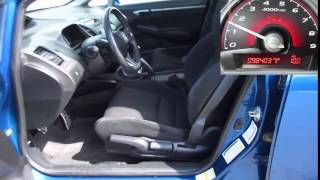 2011 Honda Civic SI Blue (G50694A)