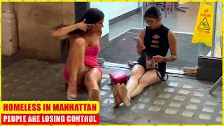 Homeless Apocalypse in Manhattan: Raw Chaos, Drugs & Despair | Homeless in America | Documentary