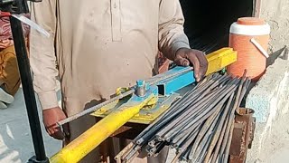 live Steel Rebar Bending Craftsmanship Matel Work #viral