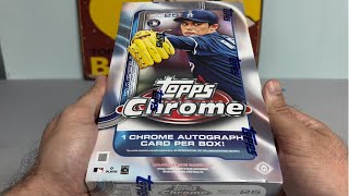 2025 Topps Chrome Hobby Box #12 - Grand Finale!!!