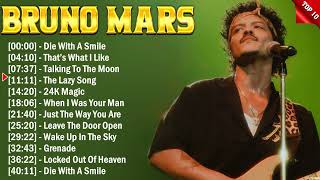 Bruno Mars Top 10 Hits All Time - Hot 10 Songs This Week 2025