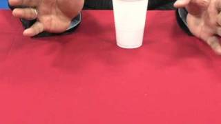 SYED MAZHAR UDDIN TAJ MOVING PLASTIC GLASS IN "MIND POWER SHOW" (CLIP 2)