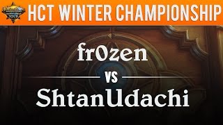 fr0zen vs ShtanUdachi - HCT Winter Championship 2017:  Group A Winners Match