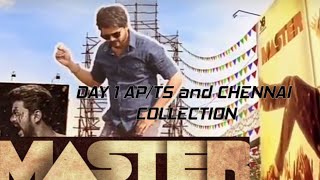 MASTER Movie Day 1 AP ,TS & Chennai Collection