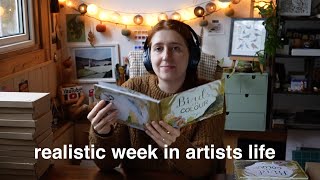 Realistic Week in the Life of an Artist