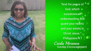 Sunday Testimony -Carla Mormon