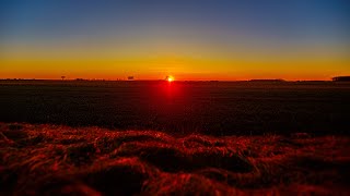 Beautiful Perfect Sunset with Touching Peaceful Music for Anxiety and Overthinking // Positive Vibes