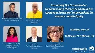 Webinar - Understanding History As Context For Upstream Interventions To Advance Health Equity