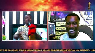 Min. Mununkum Ba live at Crown Tv and Radio