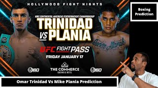 Omar Trinidad Vs Mike Plania Prediction Prediction, Who Wins?
