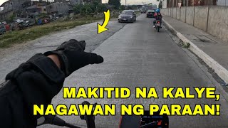 Makitid na kalye, nagawan ng paraan!