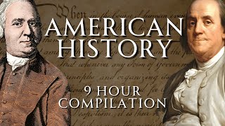 Fall Asleep to 9 Hours of American History | The Early Days | Human Voiced, No Ads