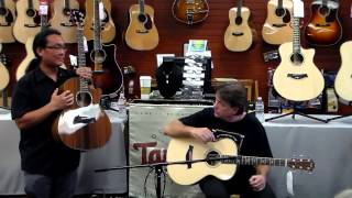 Taylor Roadshow 2014- Boulder, CO: Custom Sinker Redwood Grand Auditorium (tone woods)