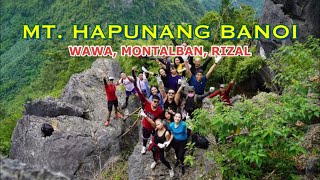 Mt. HAPUNANG BANOY ADVENTURE and GUIDE see description|| WAWA, MONTALBAN RIZAL