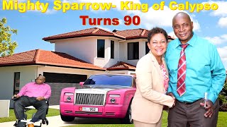 At 90 Mighty Sparrow...Wife, Children, Healthy Issues, Career, Lifestyle & Net Worth 2025.