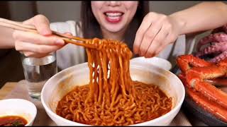 치즈 치킨 불닭 먹방Cheese Chicken Fire Noodles Super | ASMR | FLEX 🍗🔥🧀