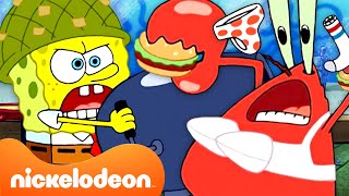 Bob Esponja | As cenas mais memoráveis do Bob Esponja (Temporadas 1–3) 🧽 | Nickelodeon em Português